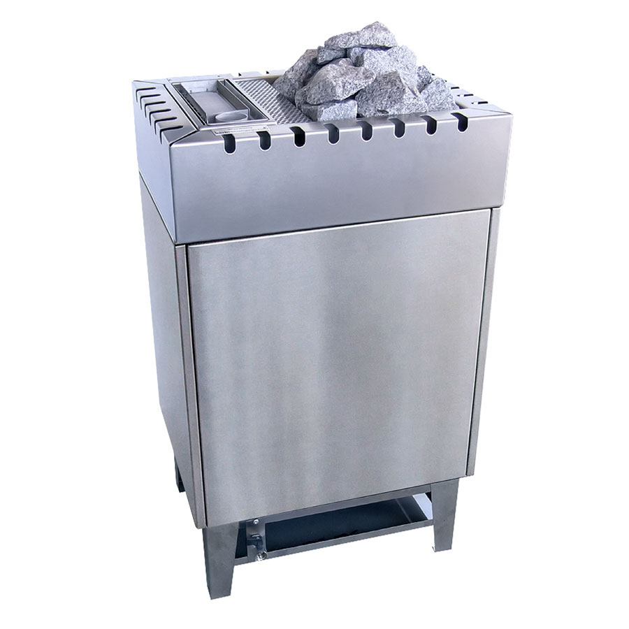 Печь с парогенератором для бани и сауны Lang VAPO-therm VG 50, 9 кВт (Парогенератор 1,5 кВт, 9-12 м³, корпус нерж. сталь, 20 кг)