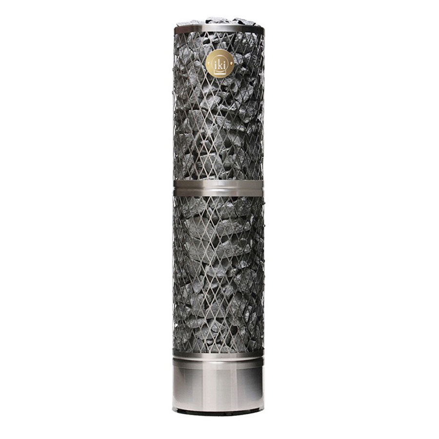 Печь для сауны IKI Pillar 12 (6 + 6) кВт (14-24 м³, 180 кг камней)