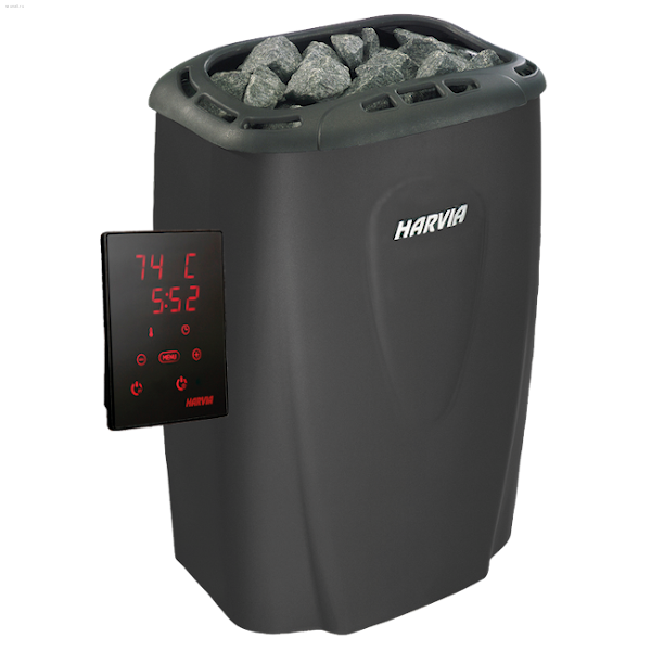 Электрическая печь Harvia Moderna V80XE Black