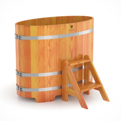 Купель овальная Bentwood 0.69x1.31x1м