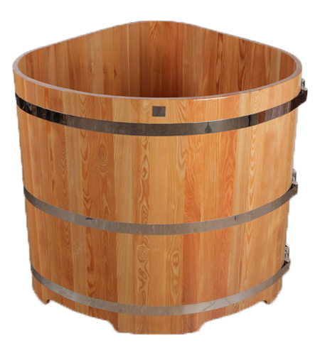Купель угловая из лиственницы 1,2х1,2
