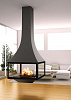 Островной камин JC Bordelet Julietta 985 BLACK LINE